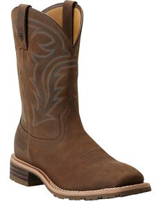Western Pull-On Work Boots - Sheplers