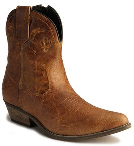 Short Cowgirl Boots: Ankle Boots & Booties - Sheplers