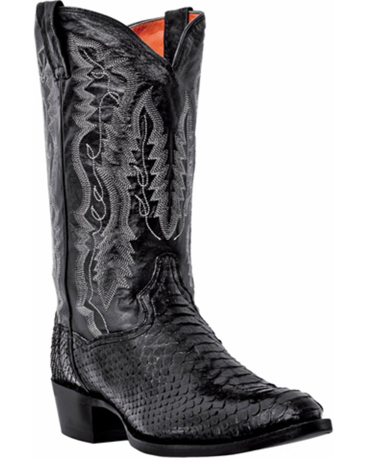 Dan Post Men's Omaha Python Cowboy Boots Medium Toe Sheplers