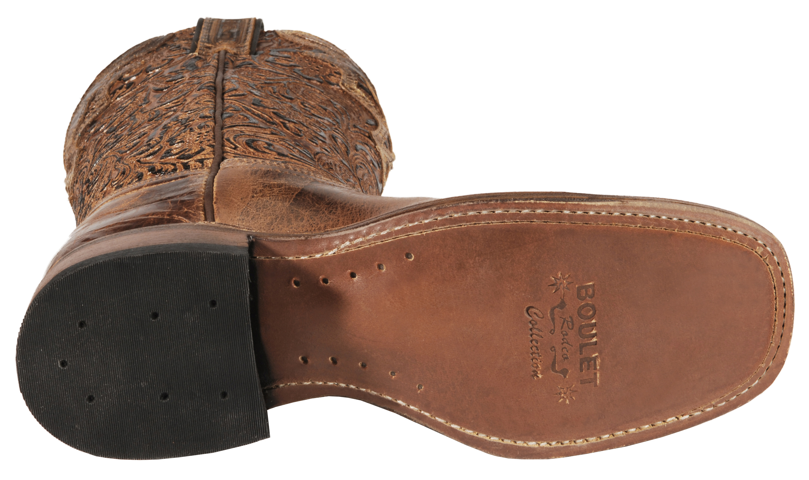 square toe calf boots