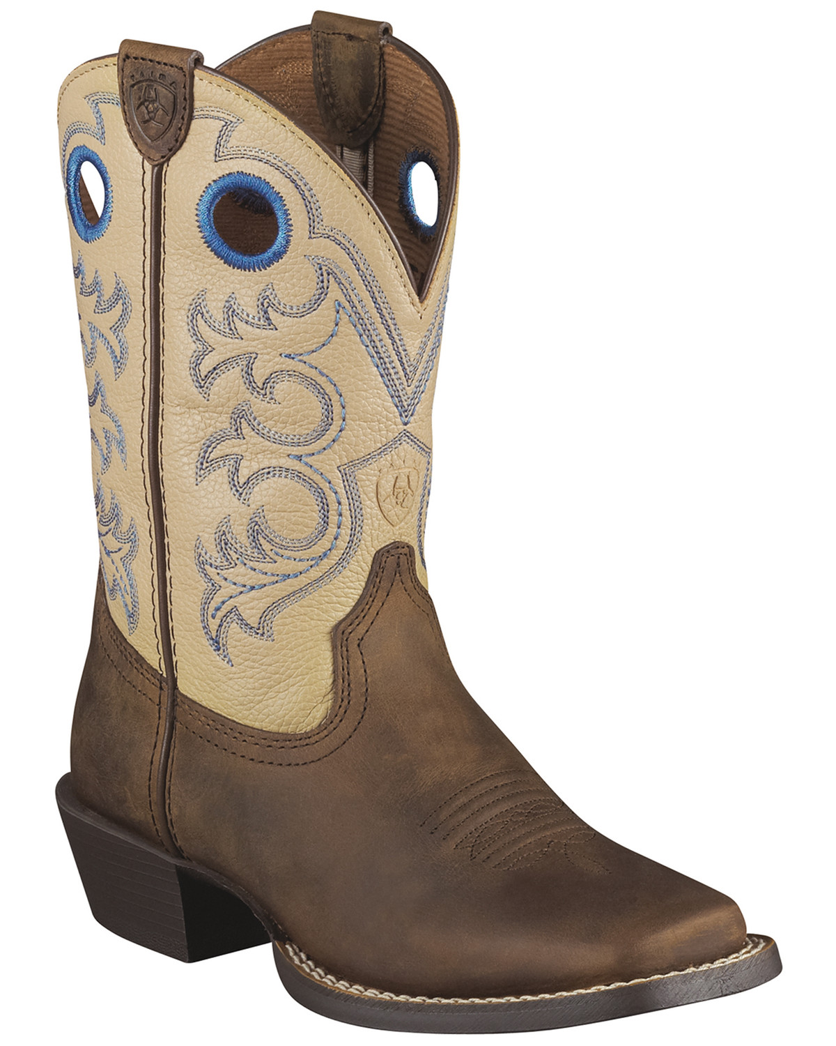 Ariat Youth Boys' Crossfire Cowboy Boots - Square Toe | Sheplers