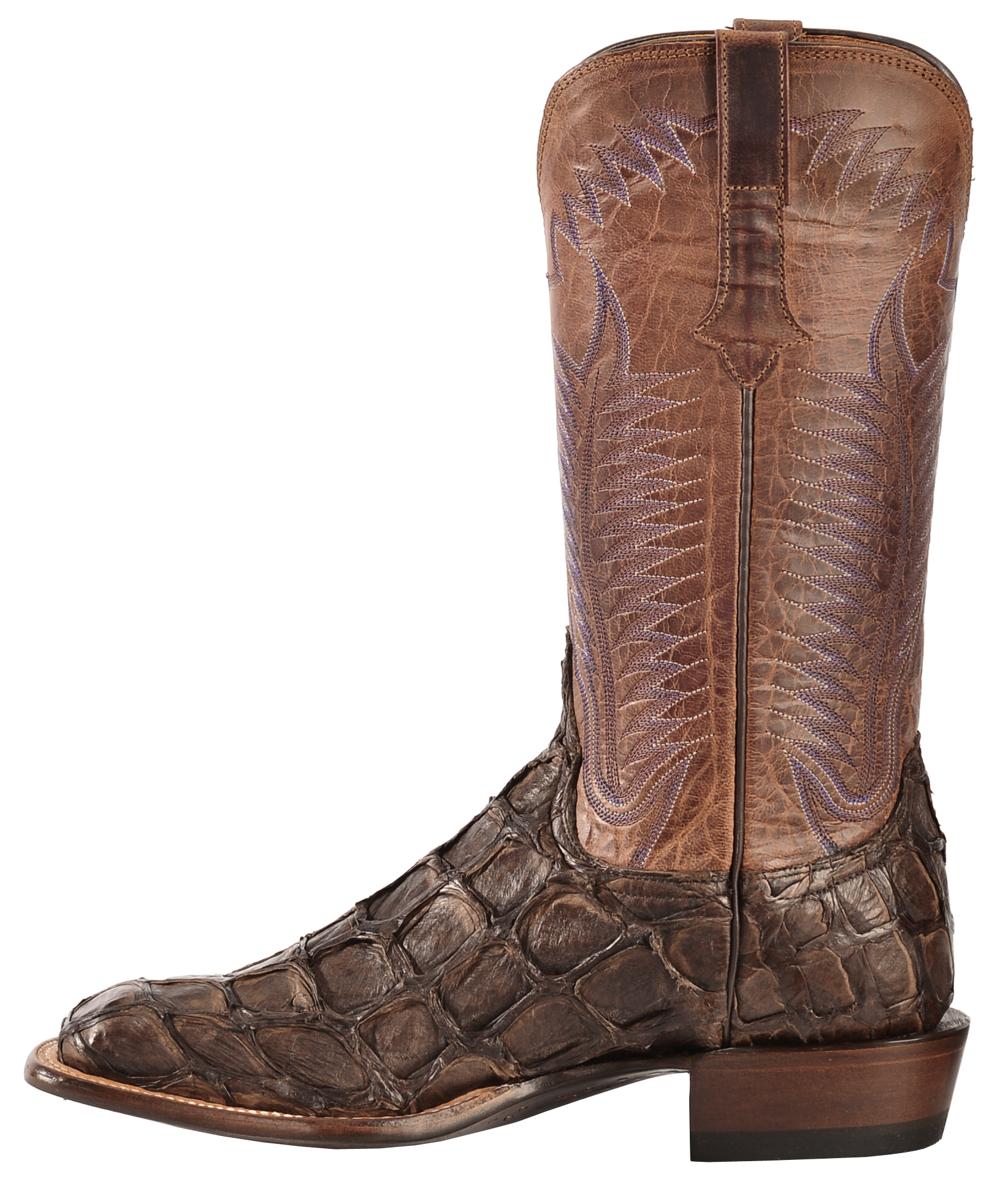 Pirarucu fish boots lucchese shop
