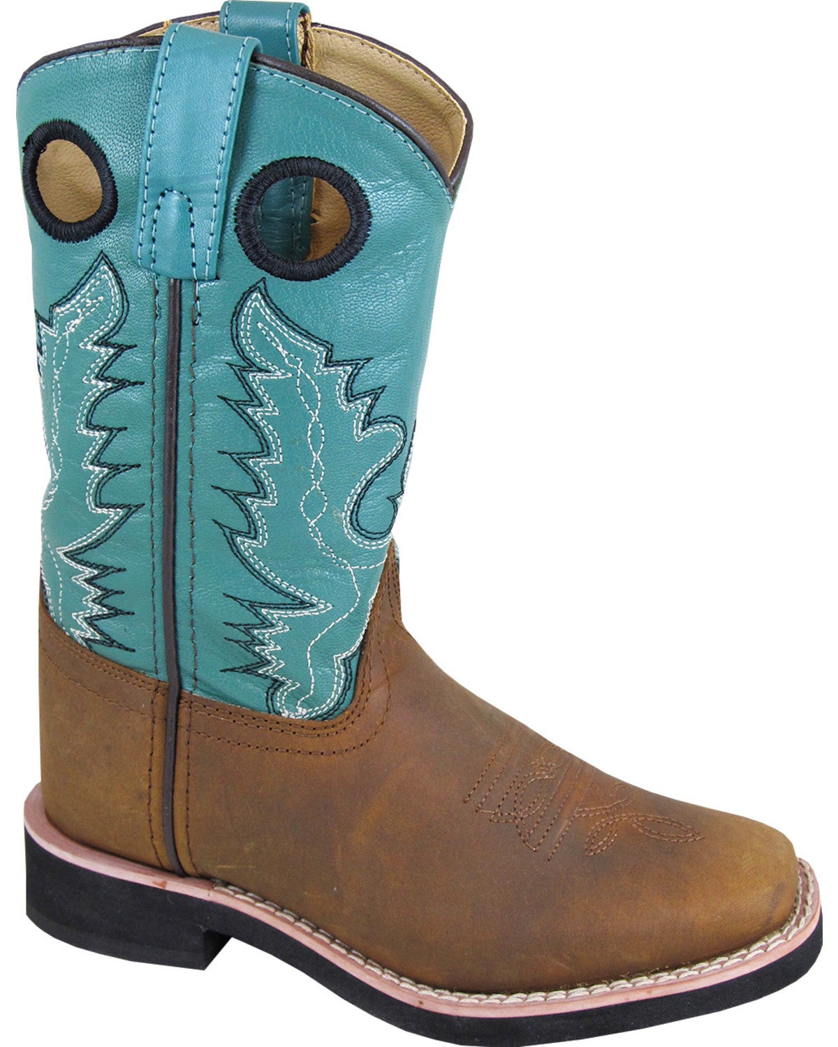 Smoky Mountain Youth Girls' Pueblo Western Boots Square Toe Sheplers