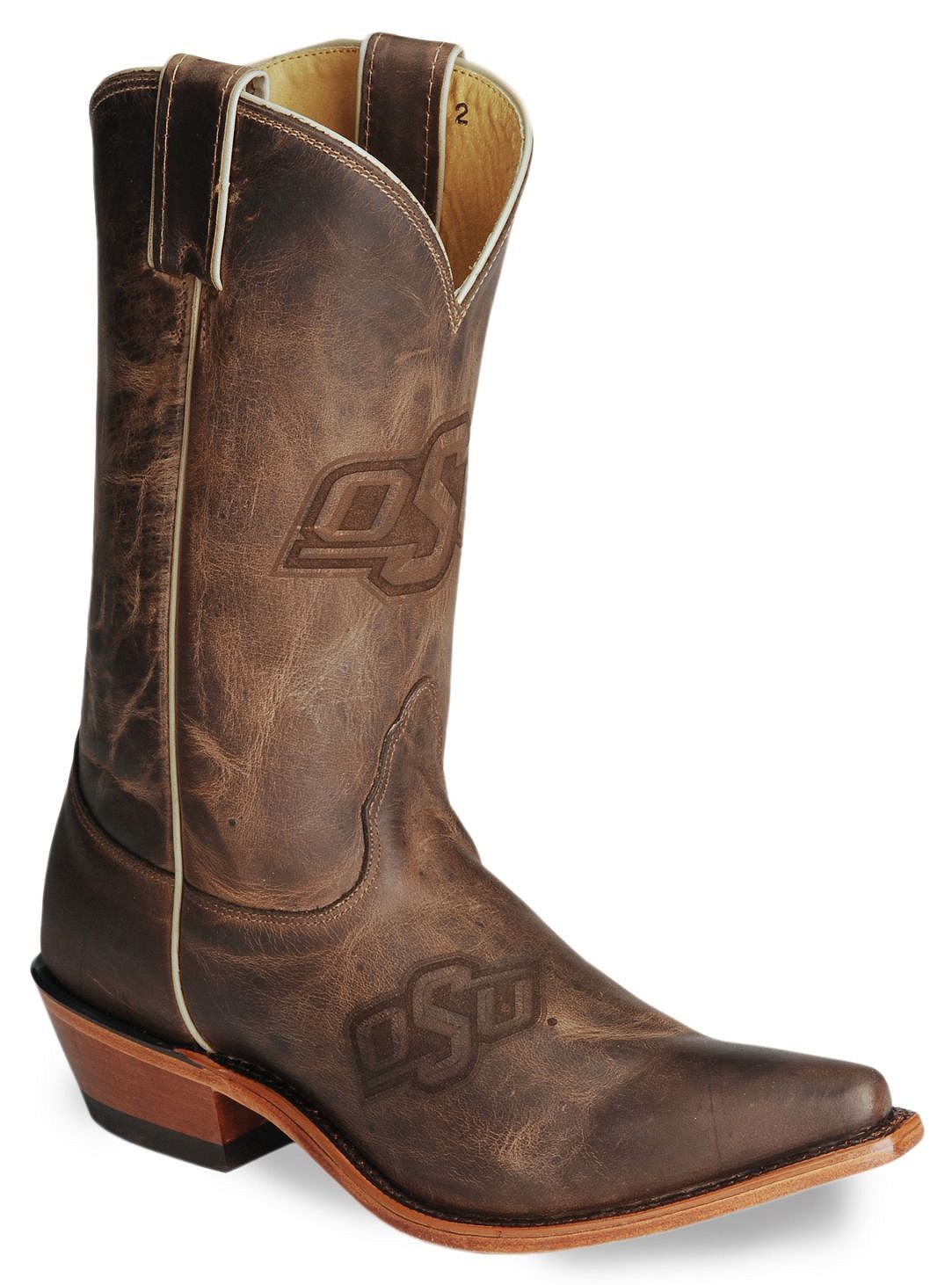 Nocona Women's Oklahoma State College Boots Snip Toe Sheplers