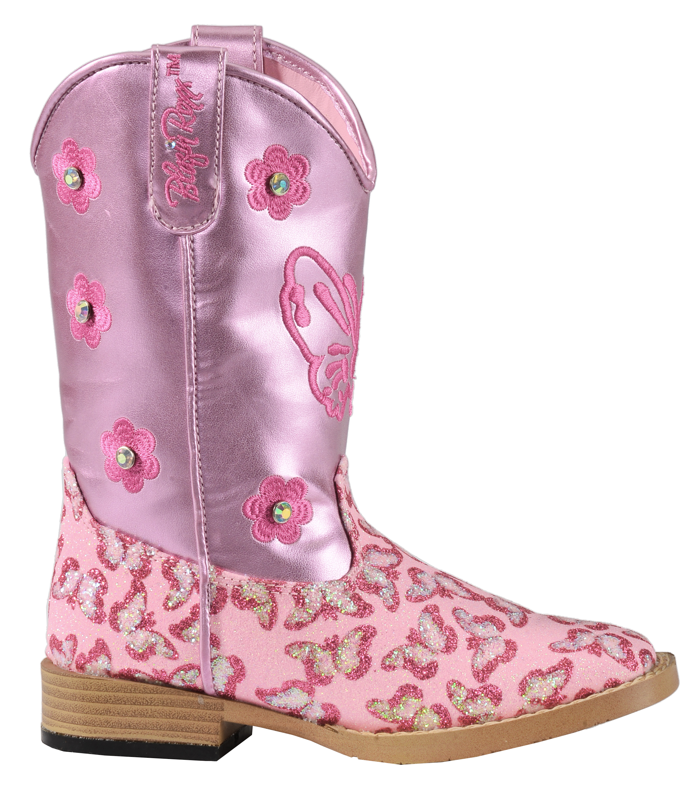 pink sparkly cowboy boots