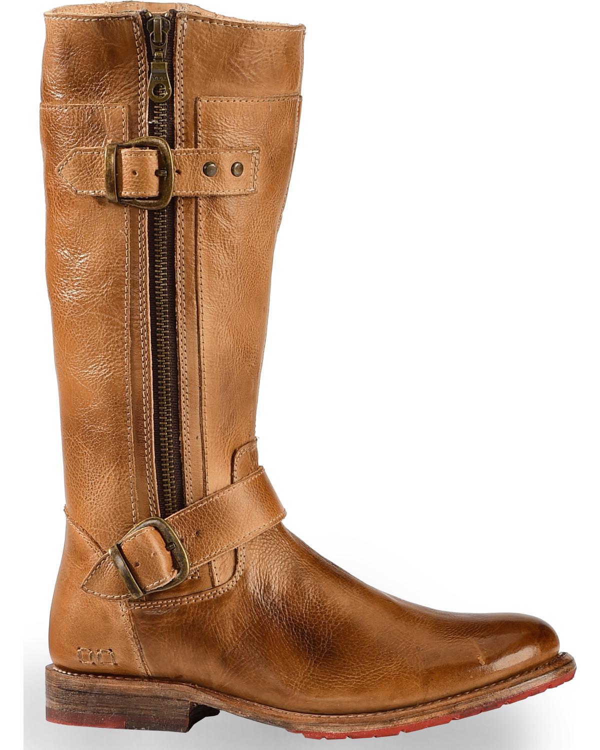 Bed Stu Women's Tan Gogo Lug Strap Boots - Round Toe | Sheplers