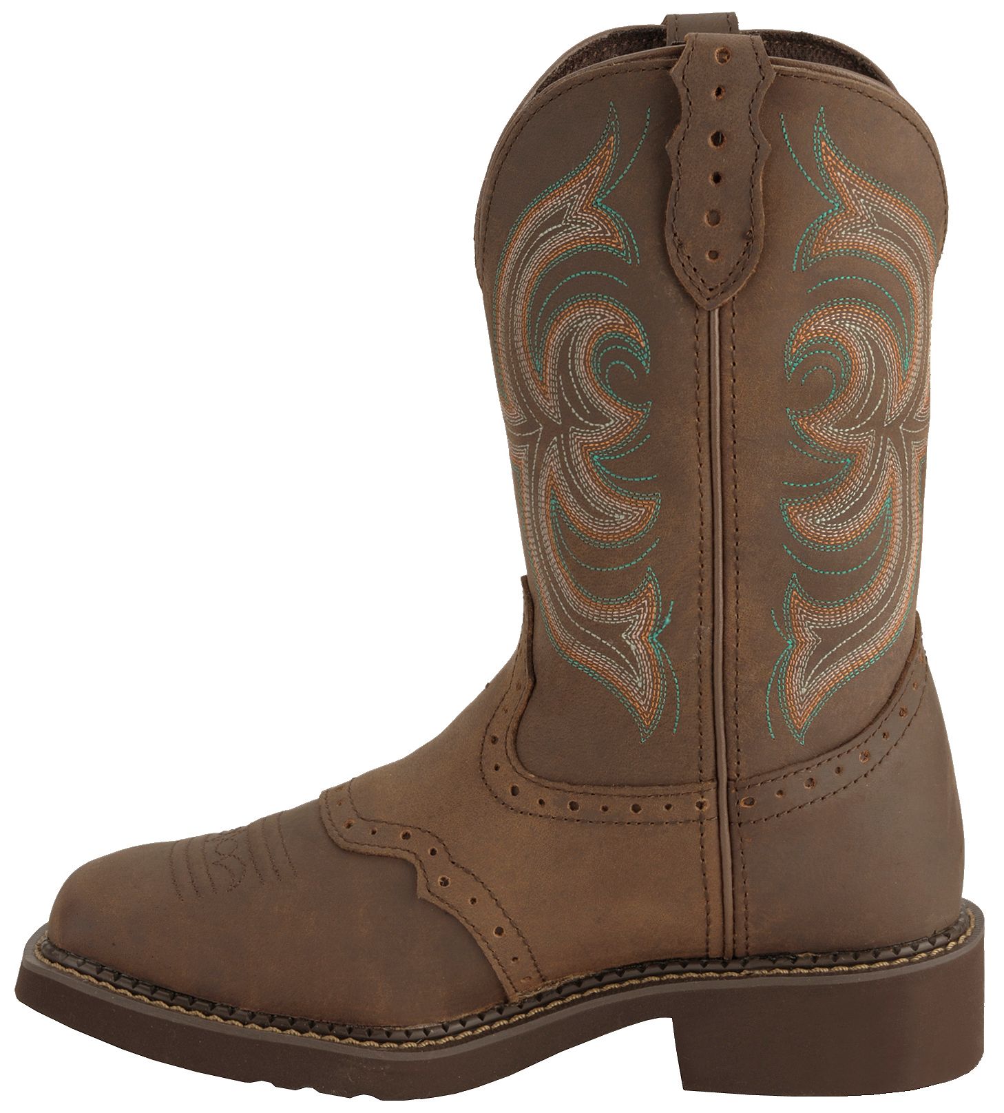 Justin Gypsy Women's Inji Brown Cowgirl Boots Square Toe Sheplers