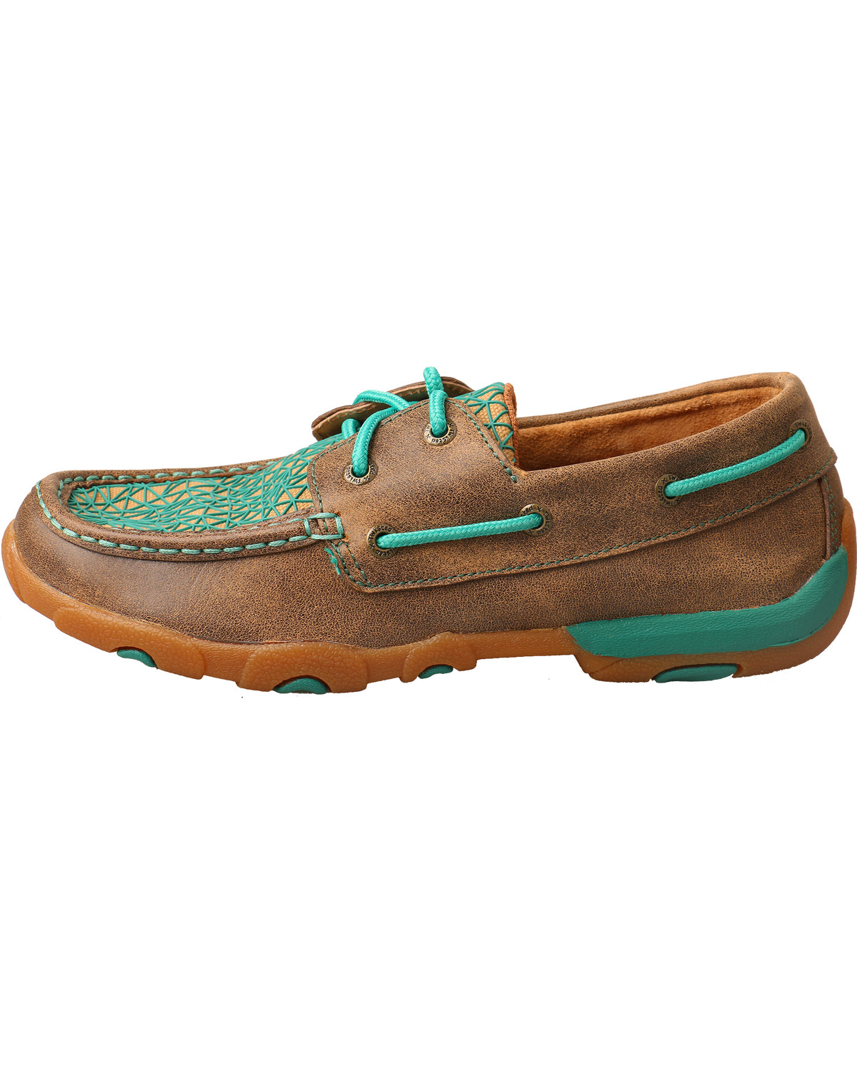 twisted x women's driving mocs bomber