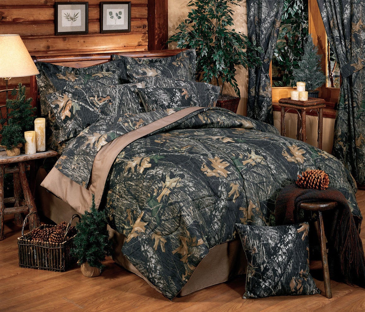 Mossy Oak New Break Up Full Comforter Set Sheplers