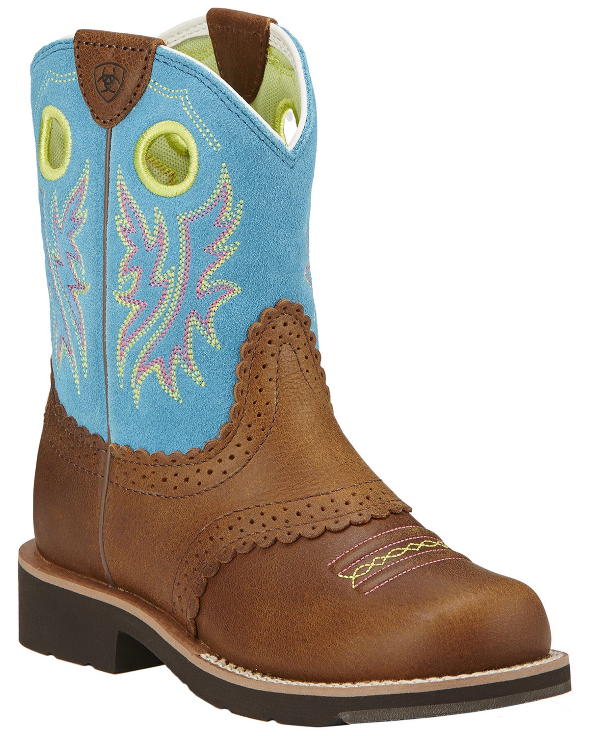 Ariat Fatbaby Girls' Blue Cowgirl Boots - Round Toe | Sheplers