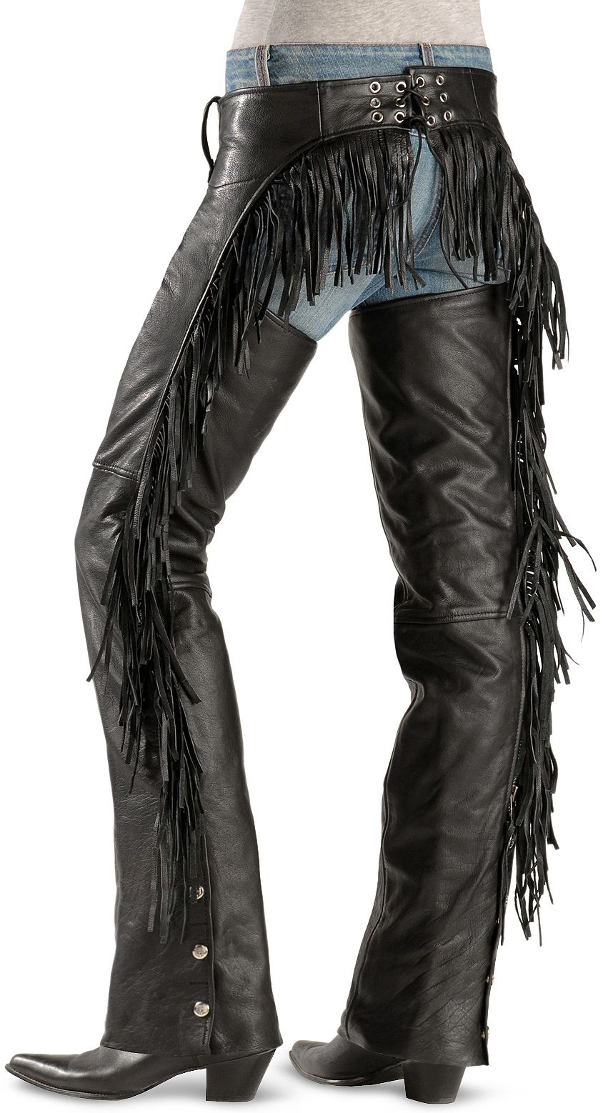Leather Fringe Chaps Sheplers