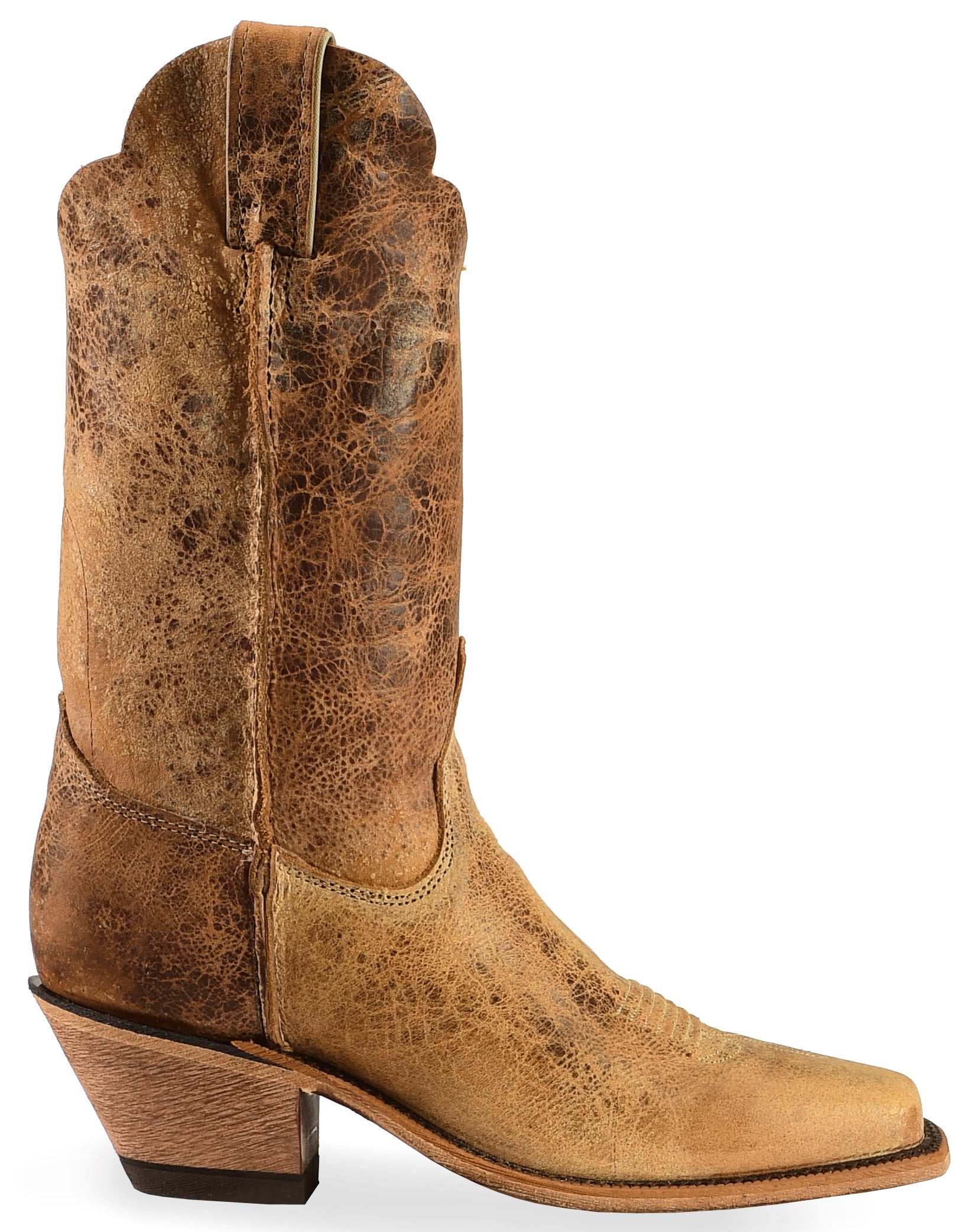 Justin Bent Rail Women's Wildwood Cowgirl Boots Square Toe Sheplers