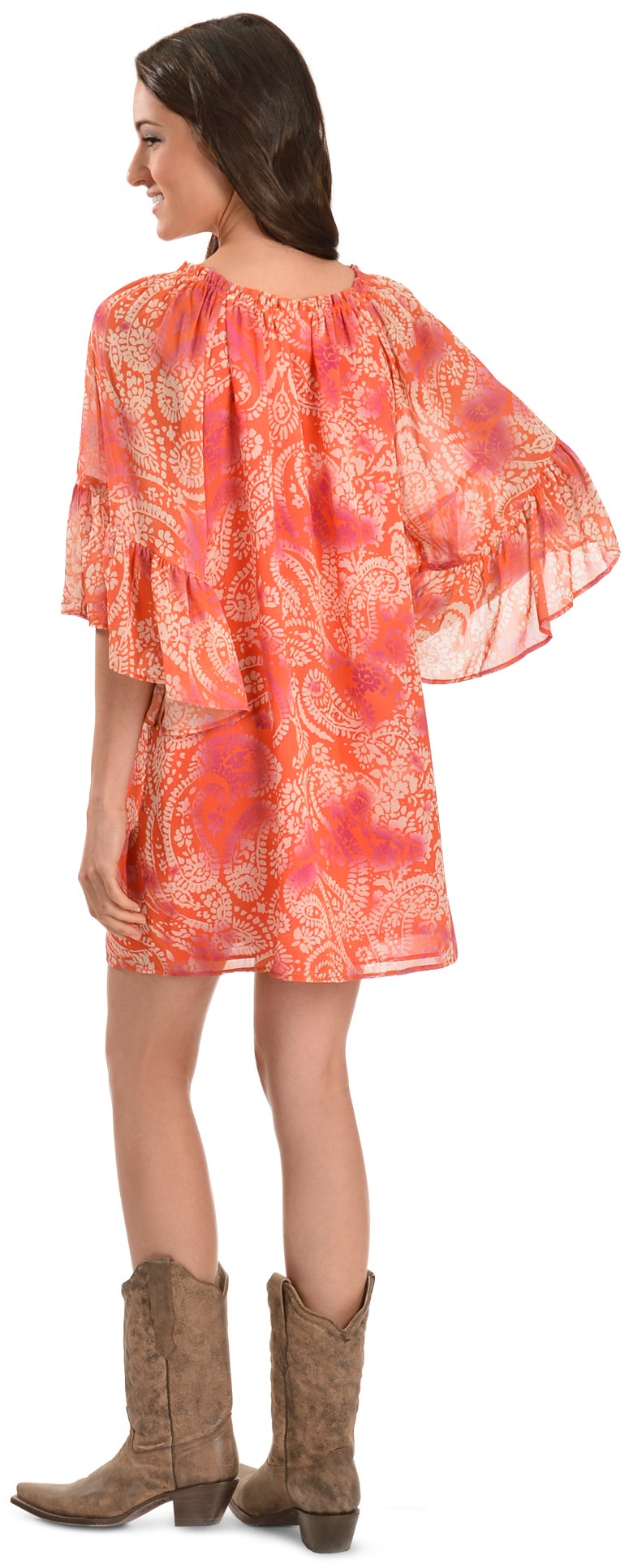 Cowgirl Justice Women's Blythe Paisley Dress Sheplers