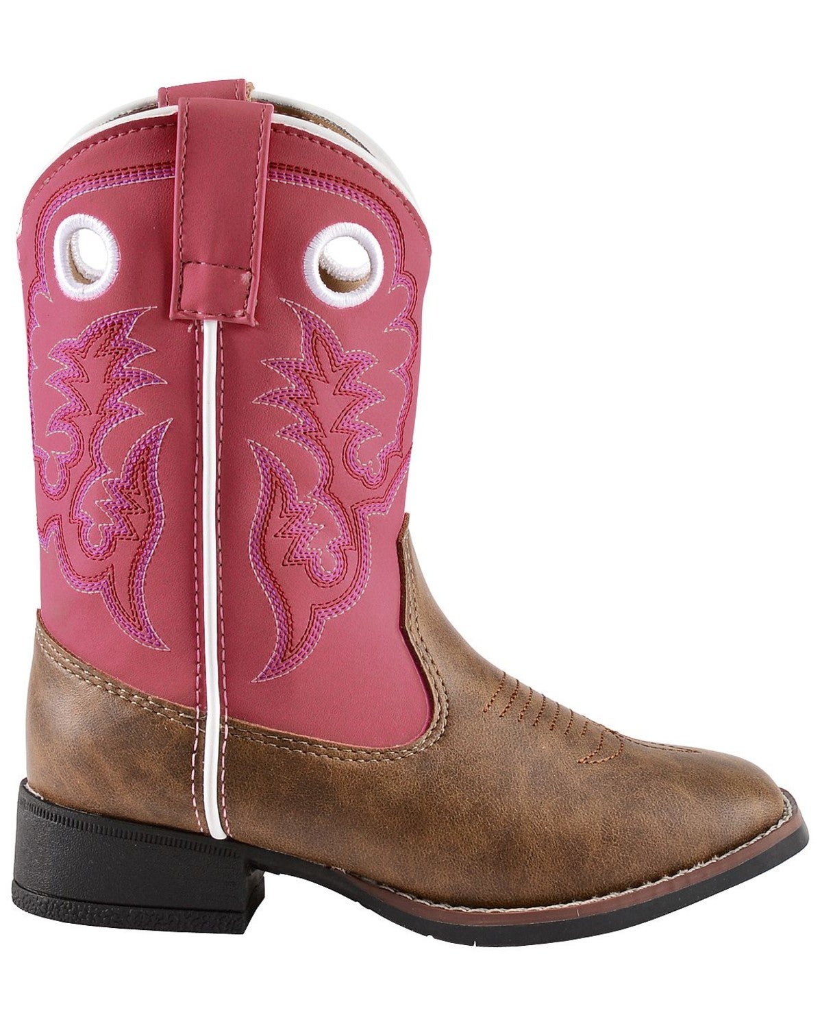 Laredo Children's Pink Stitched Cowgirl Boots Sheplers