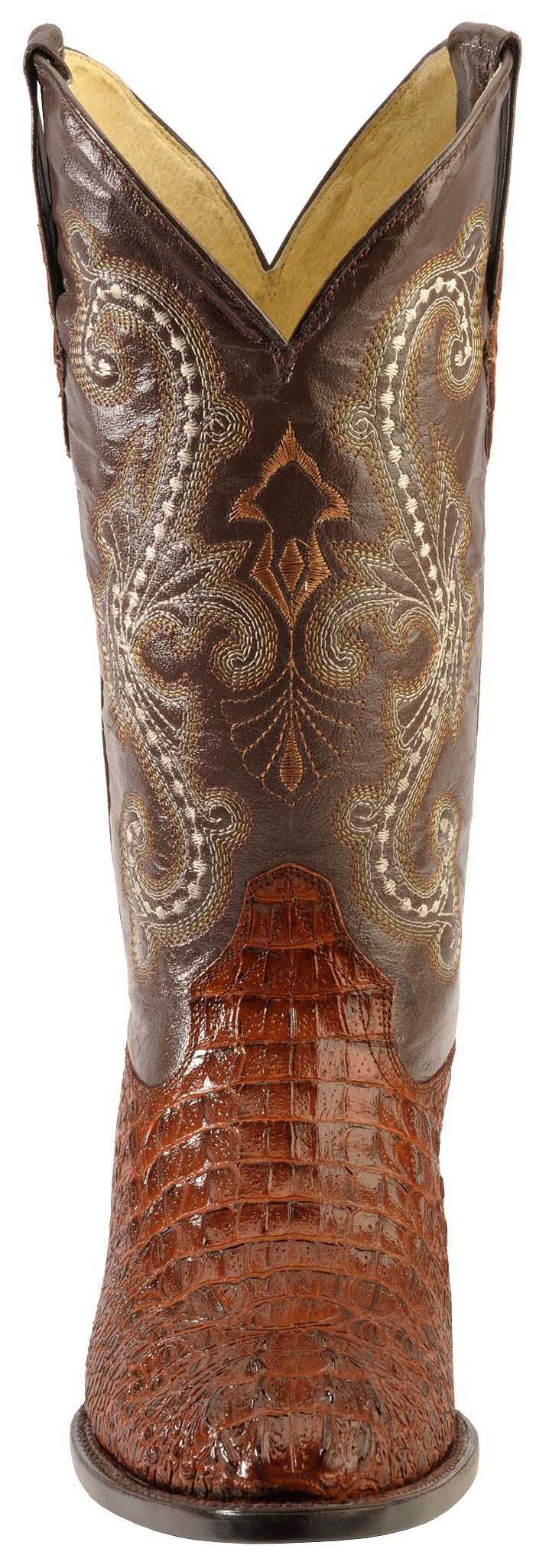 ferrini caiman croc print