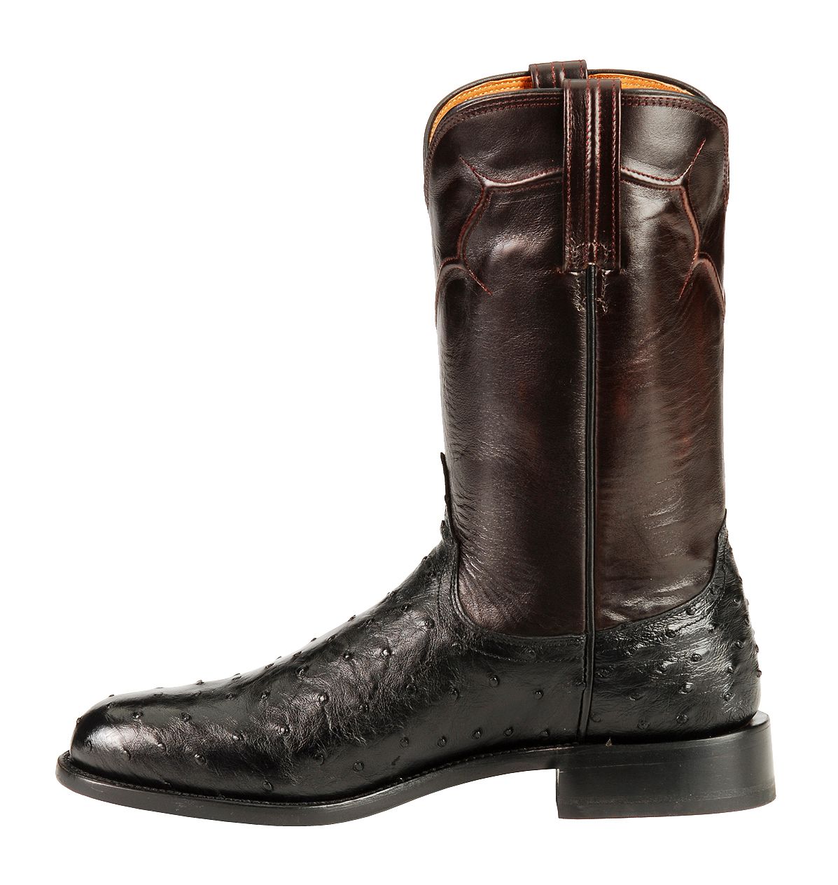 Lucchese Handmade Full Quill Ostrich Napoli Roper Cowboy Boots | Sheplers