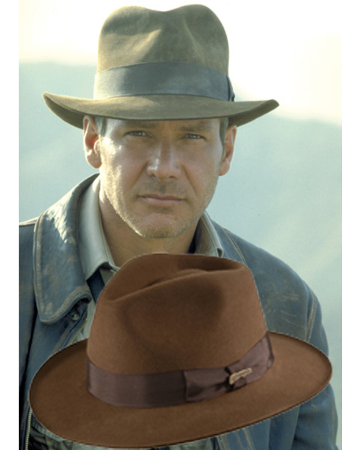 Indiana Jones Fur Felt Fedora Hat Sheplers