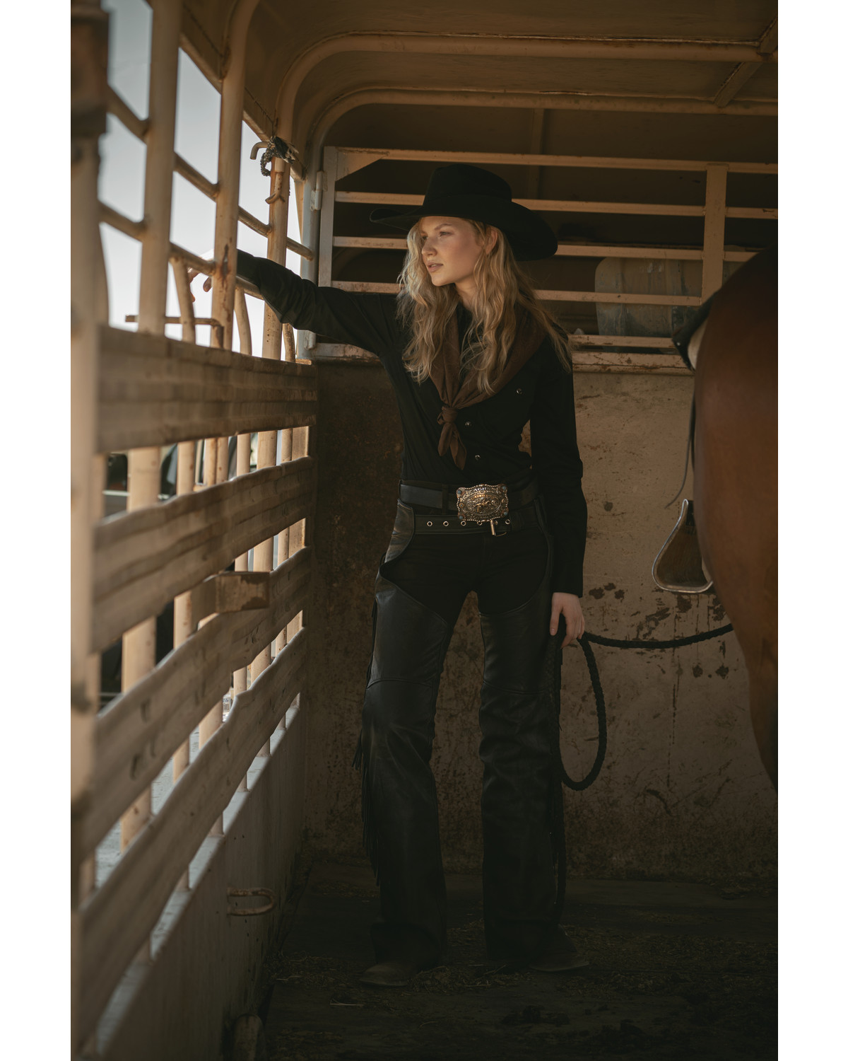 womens black wranglers