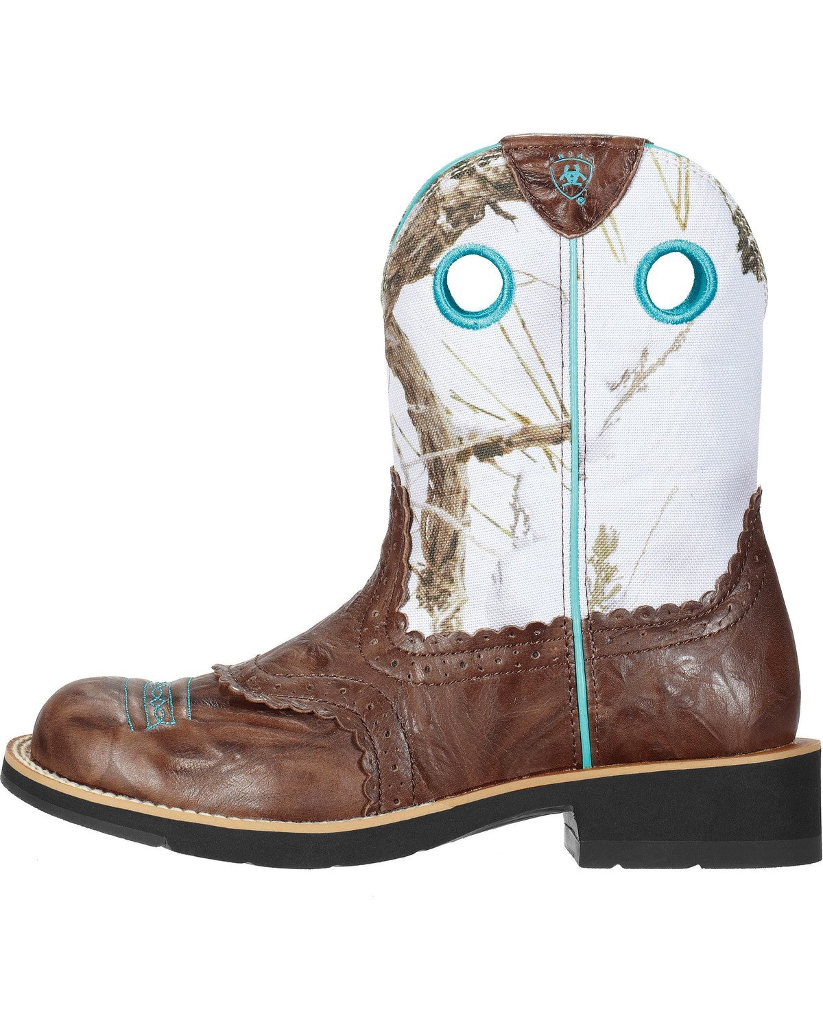 Ariat Fatbaby Crinkle Camo Cowgirl Boot Round Toe Sheplers