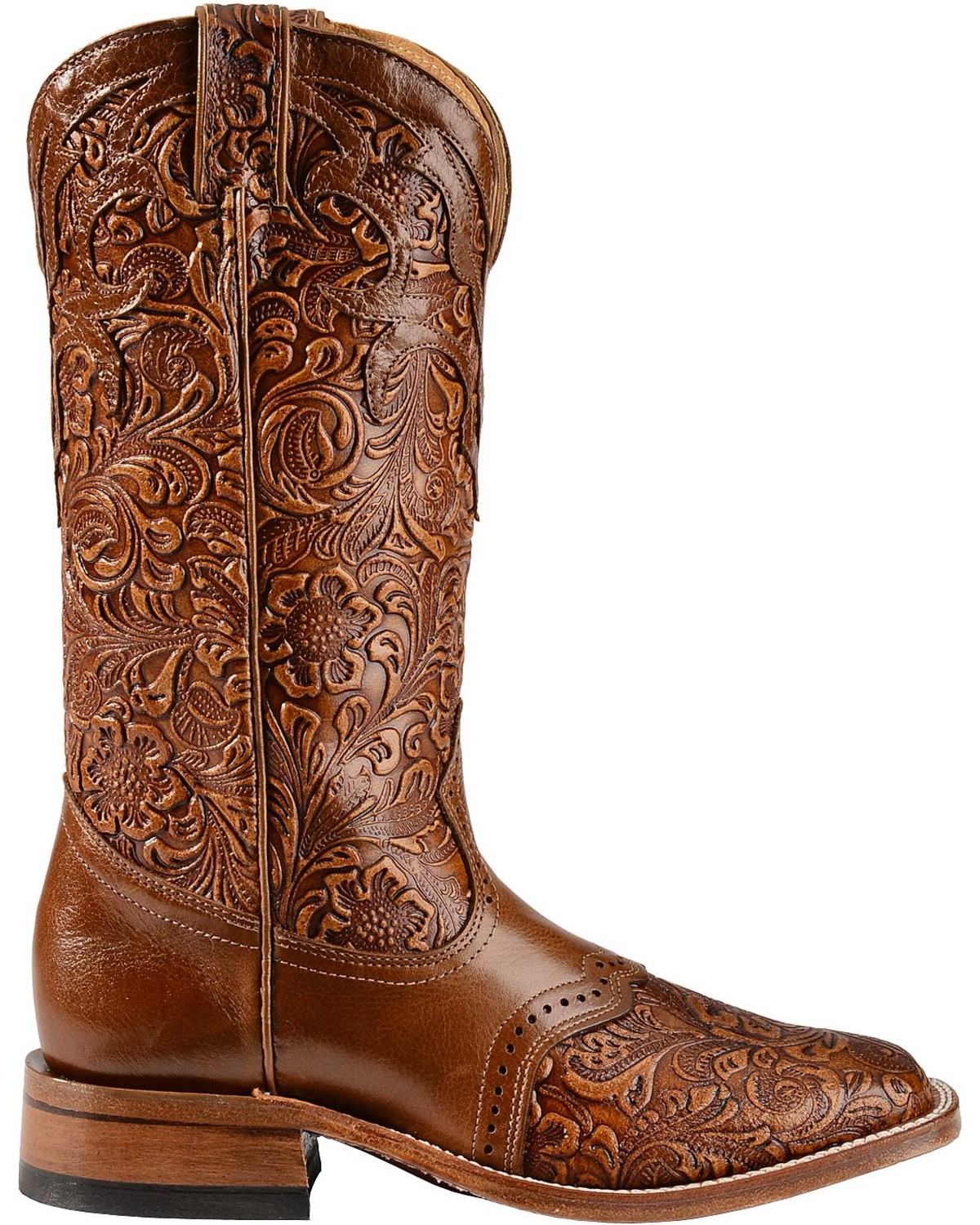womens hand tooled boots