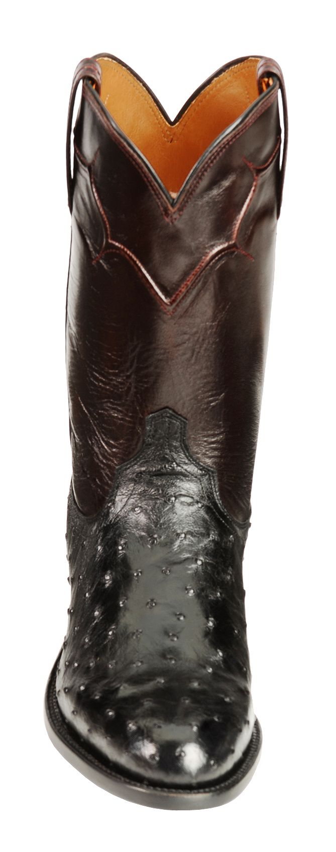 Lucchese Handmade Full Quill Ostrich Napoli Roper Cowboy Boots | Sheplers