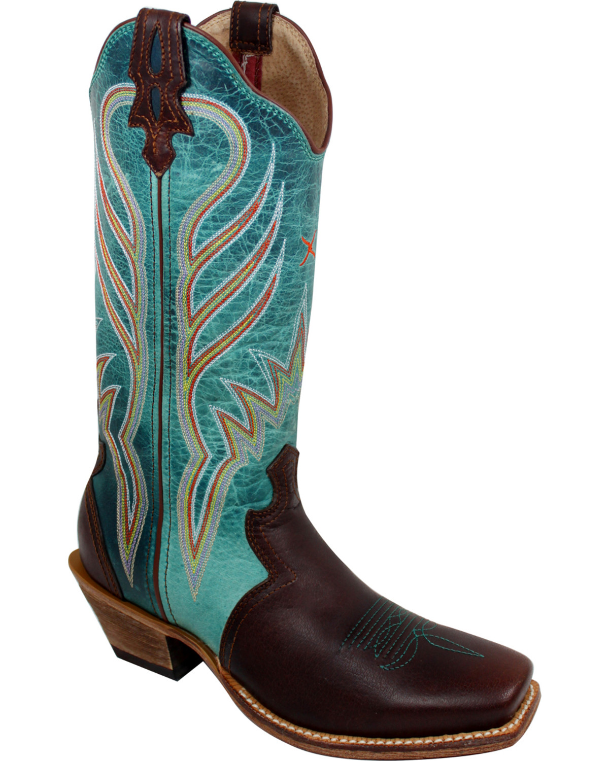 twisted x turquoise shoes