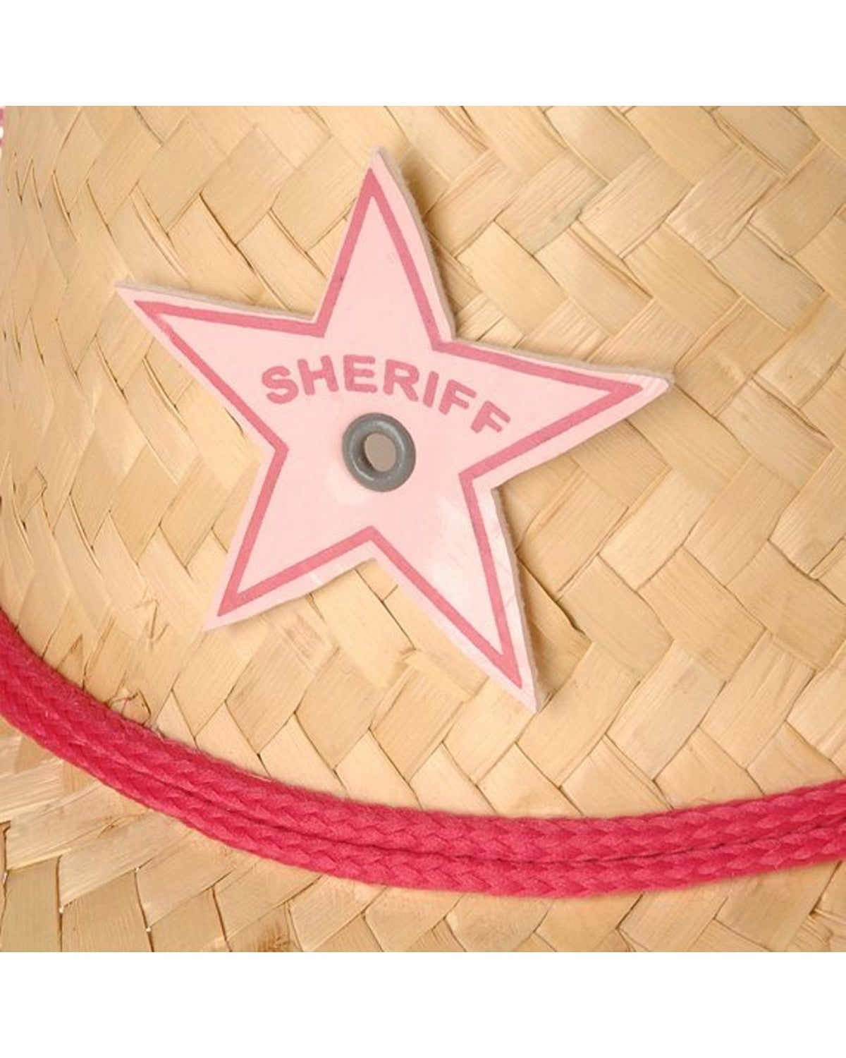 Children's Rodeo Party Sheriff Straw Cowboy Hat & Whistle Sheplers