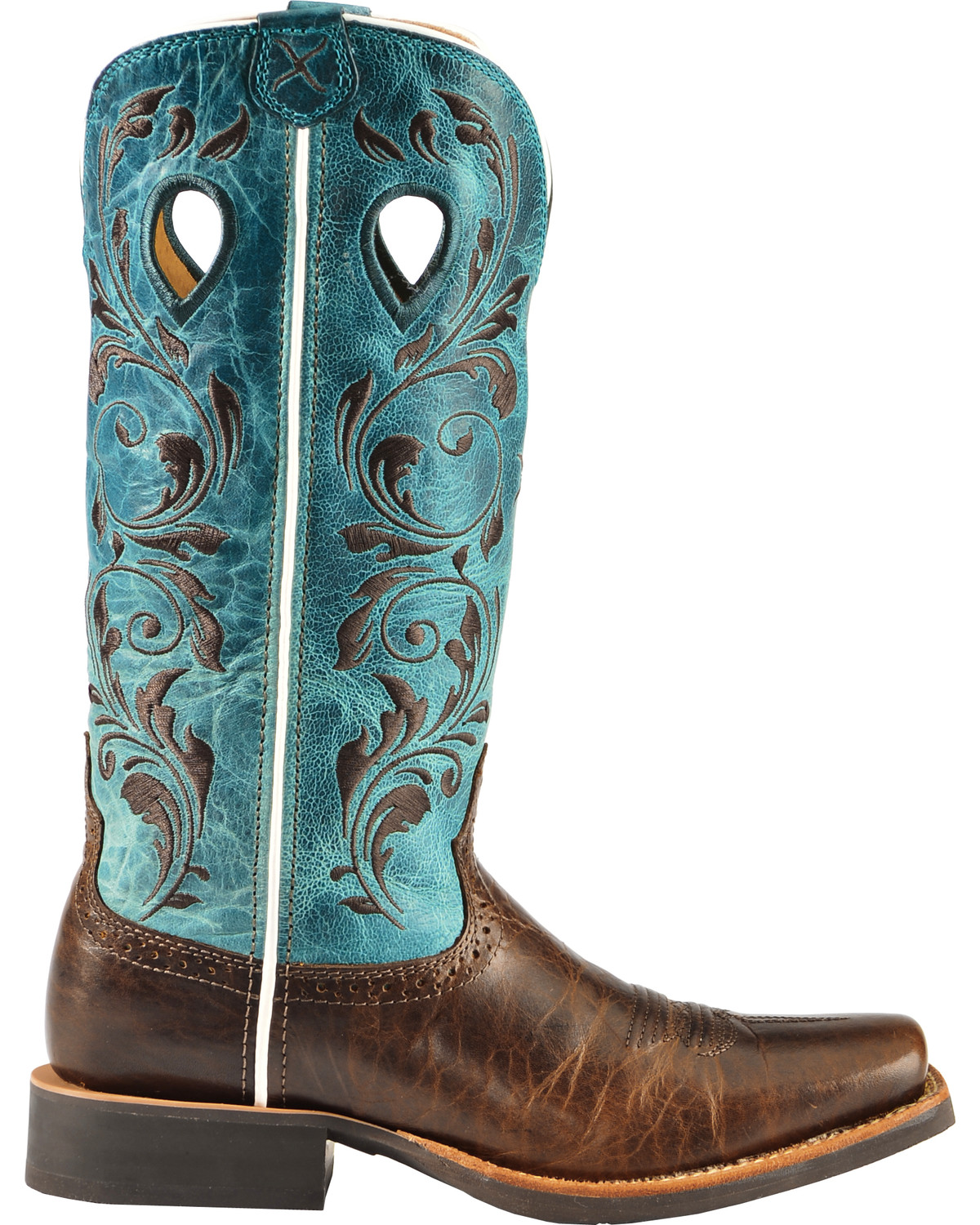 twisted x turquoise shoes