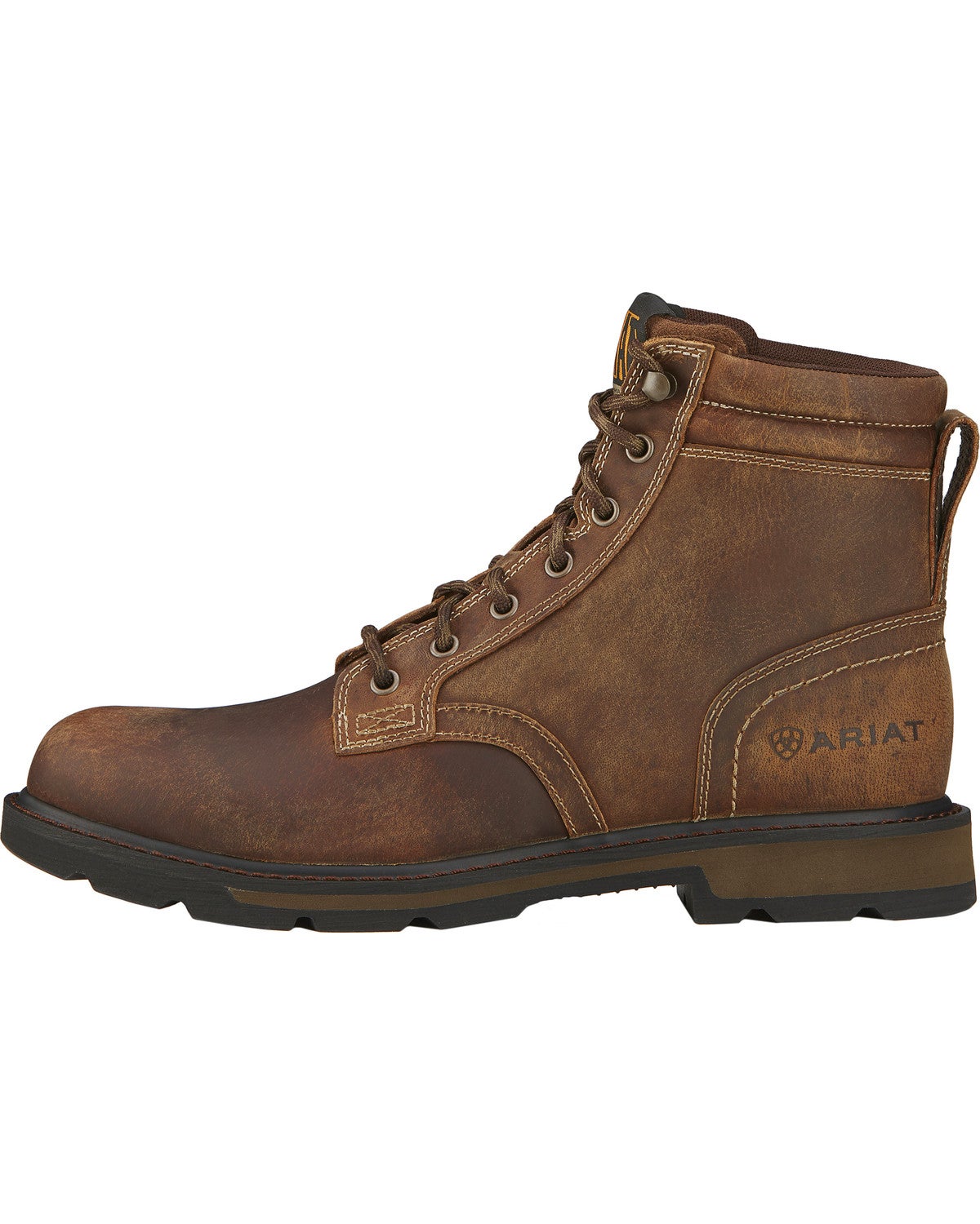 Ariat Men's Groundbreaker 6" Lace Up Work Boots - Round Toe | Sheplers
