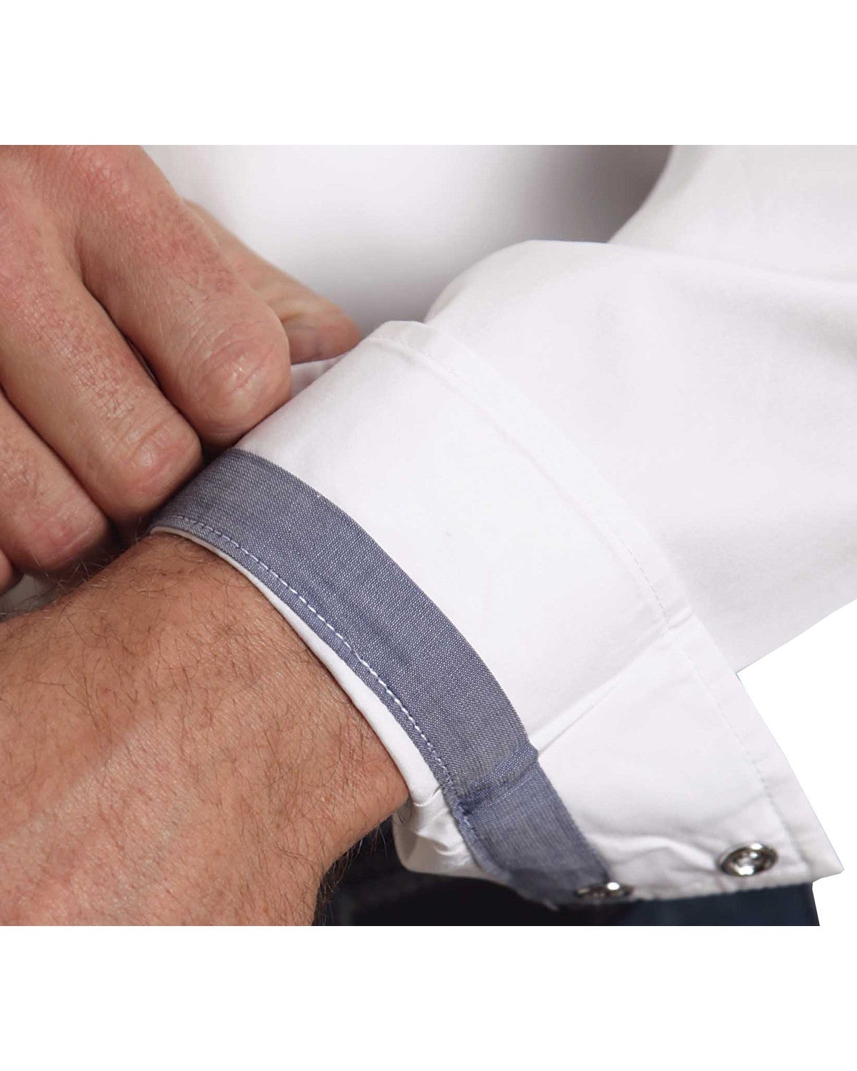 Stetson Solid White Fancy Yoke Western Shirt Sheplers