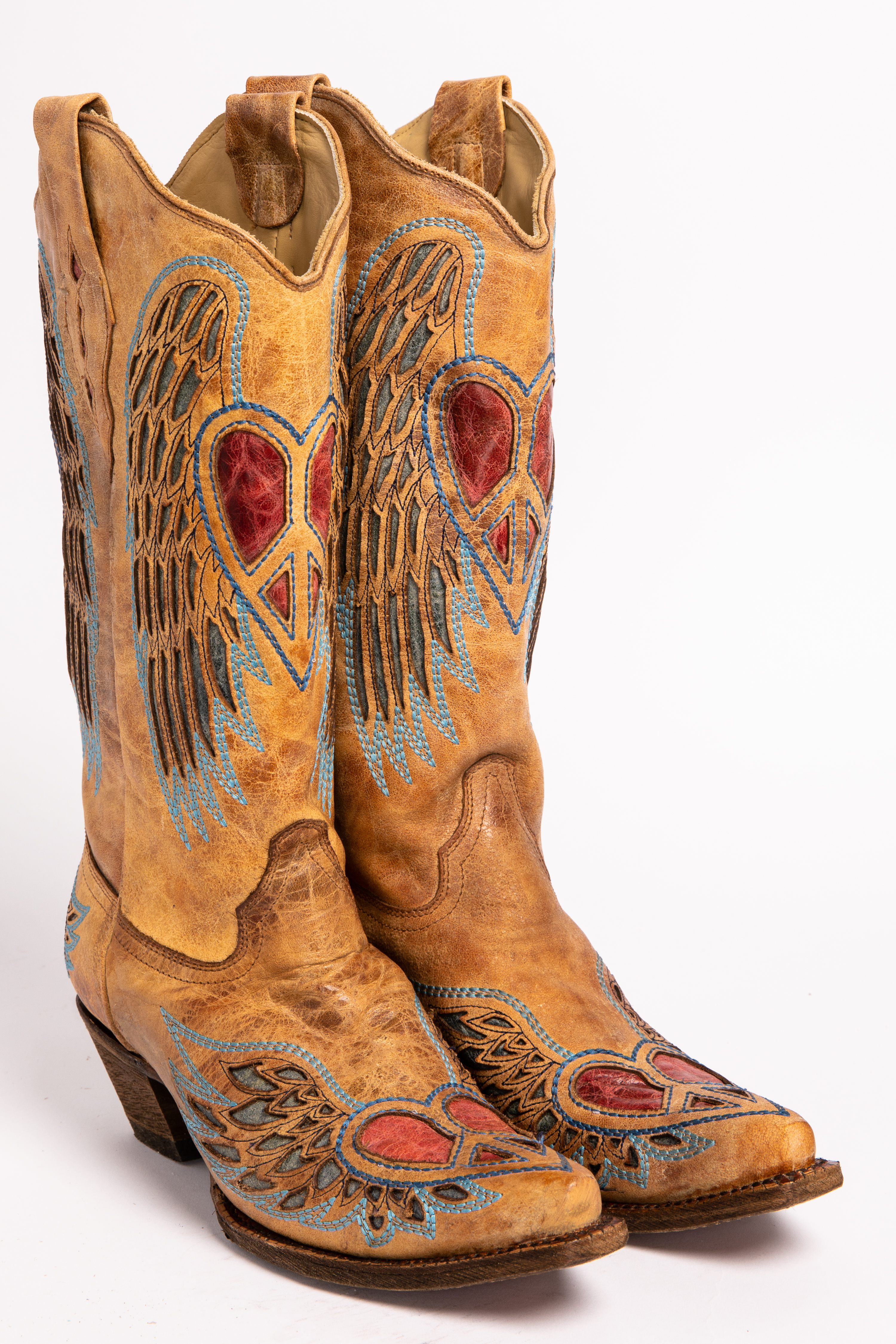 corral boots angel wings
