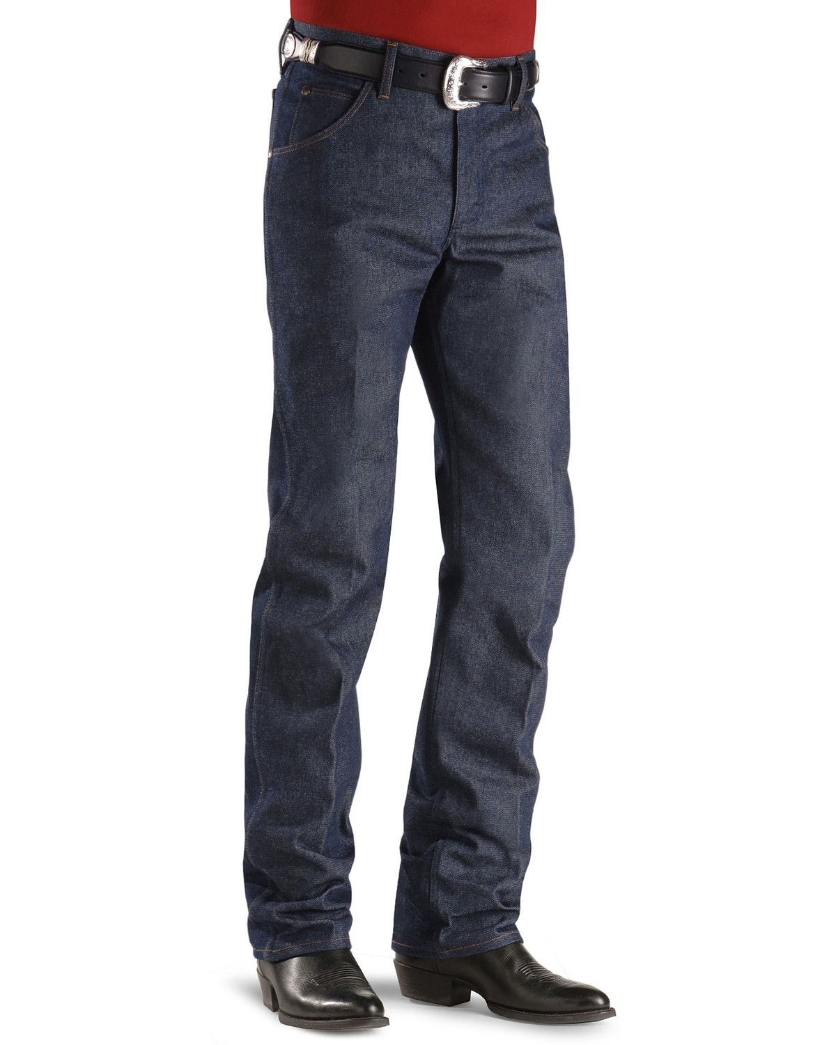 wrangler cowboy cut rigid indigo original fit jeans
