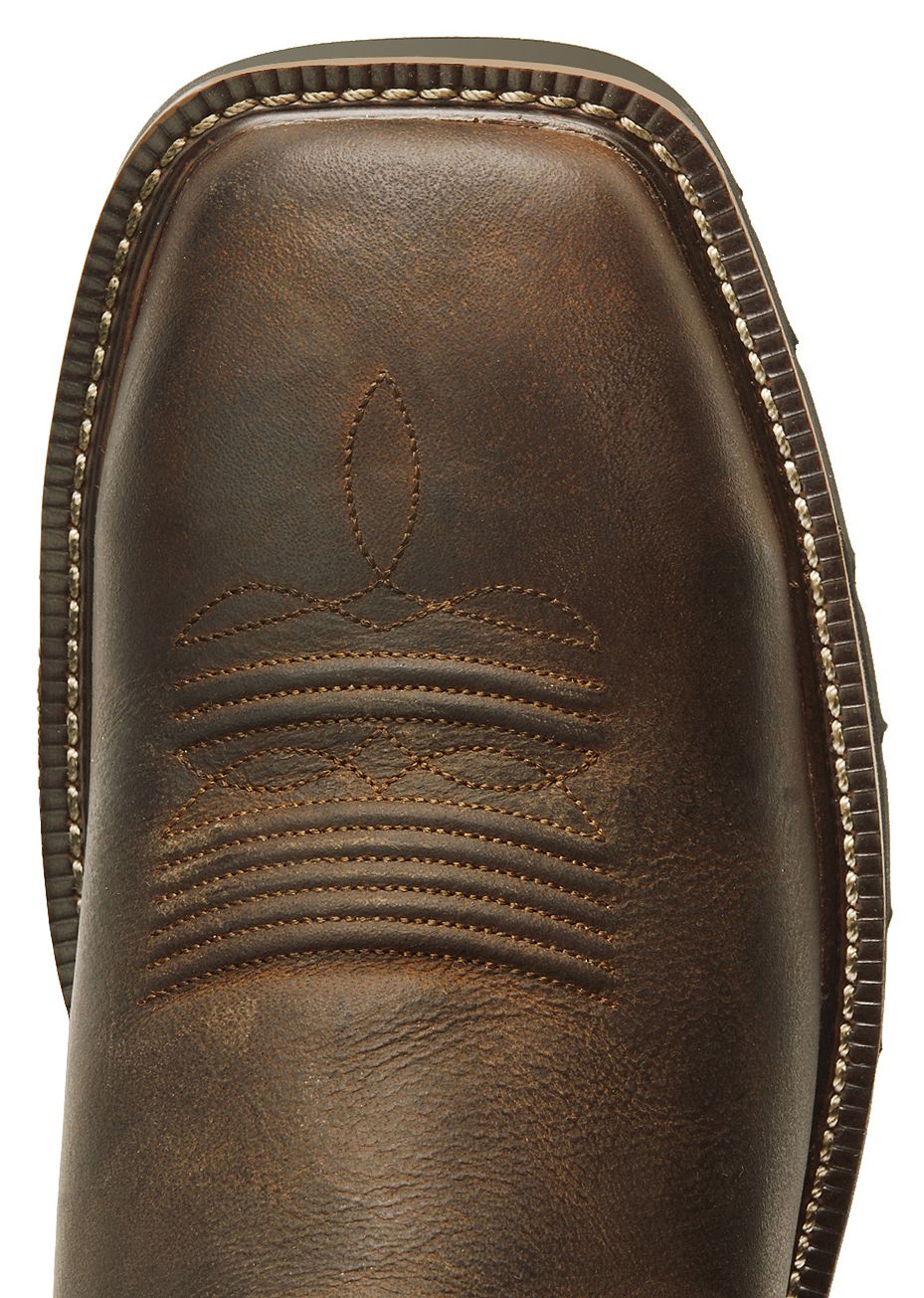 Justin Men's Stampede Driller EH Waterproof Work Boots Steel Toe