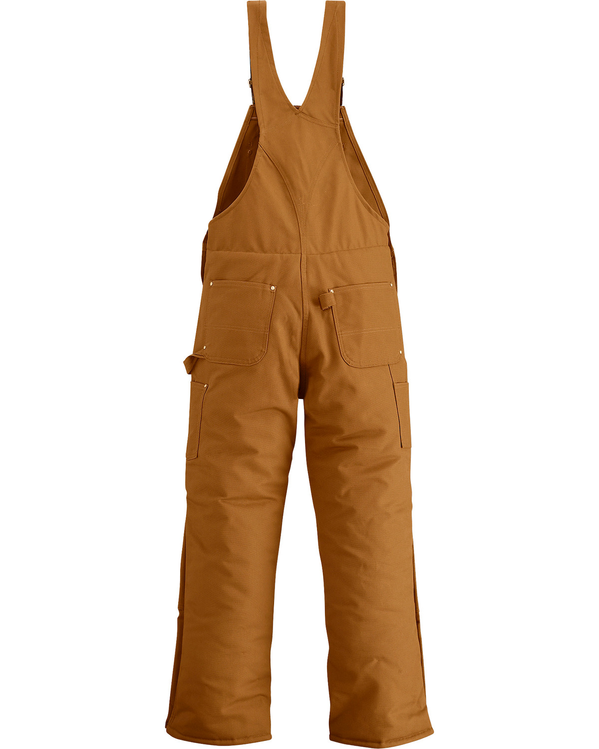 Carhartt duck bib overall arctic quilt lined Clearance