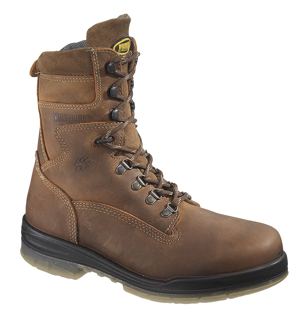 Wolverine Durashocks 8" Waterproof Insulated Work Boots - Steel Toe