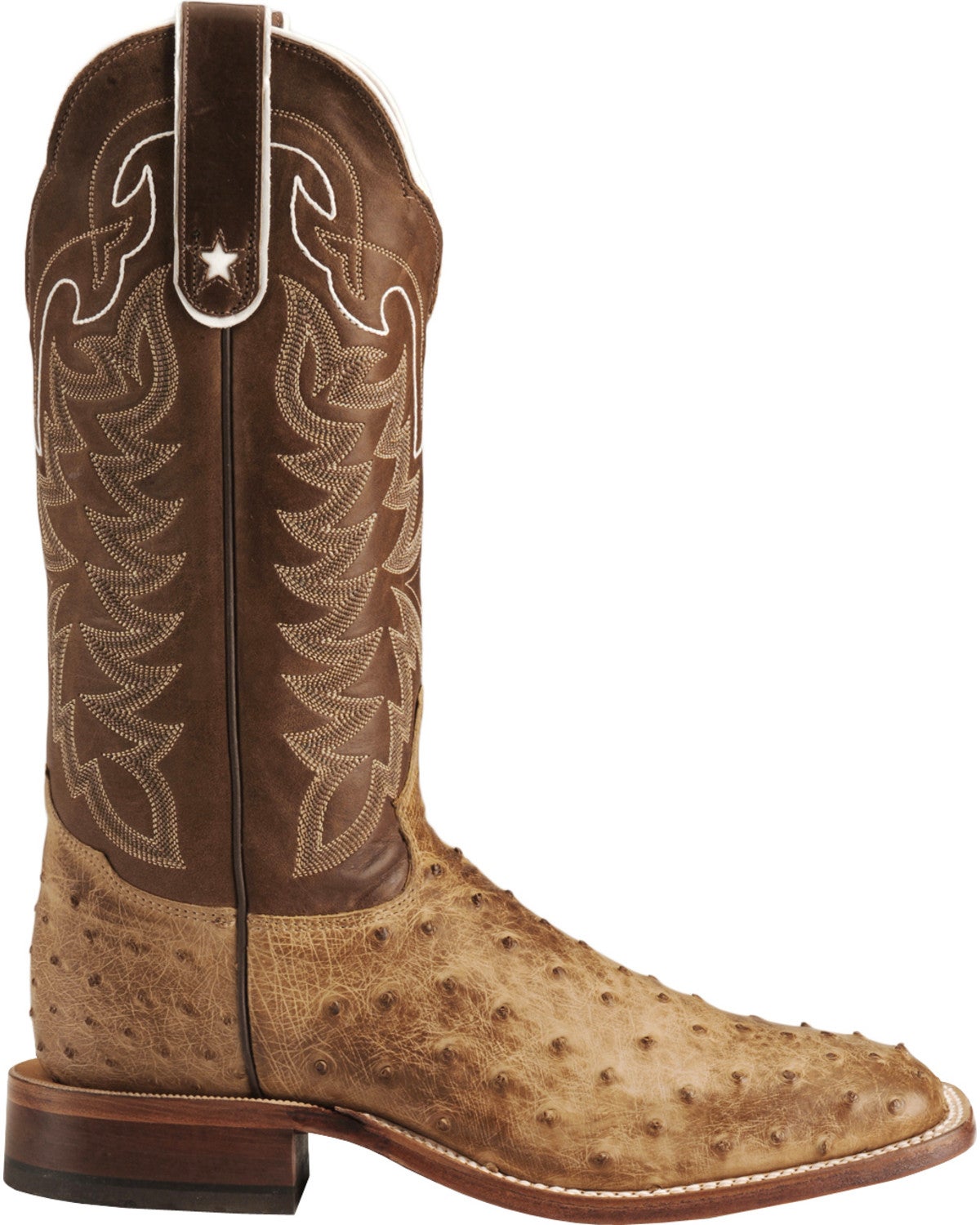 Tony Lama Men's Full Quill Ostrich Boot - Square Toe | Sheplers
