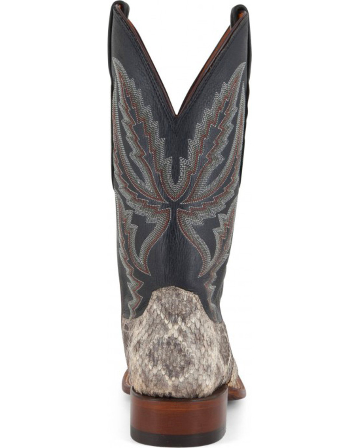square toe rattlesnake boots