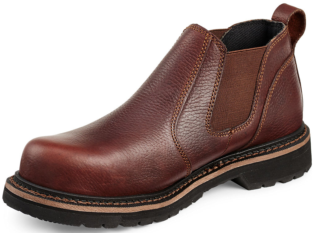 redwing slip on work boots