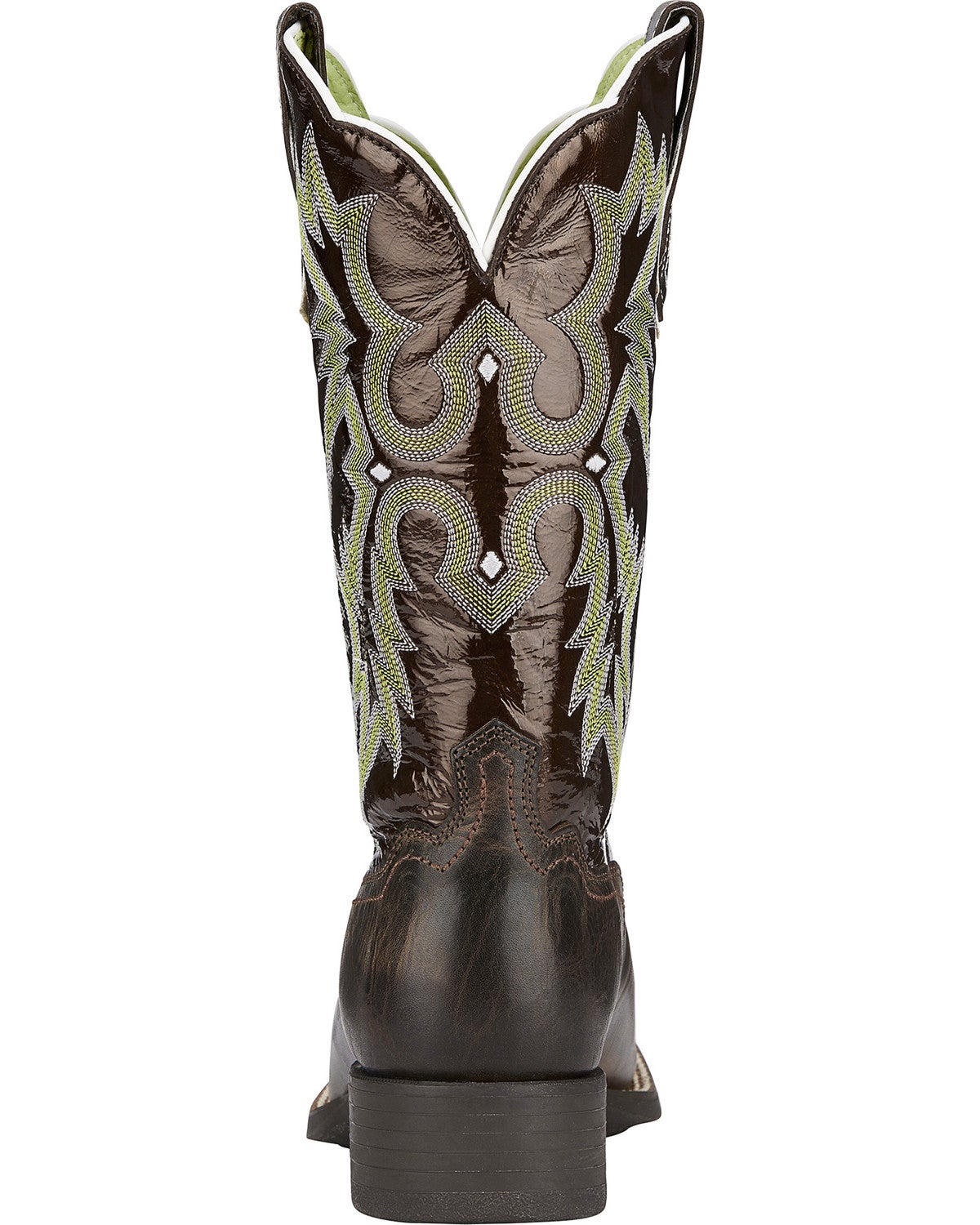Ariat Chocolate Tombstone Boots - Wide Square Toe | Sheplers