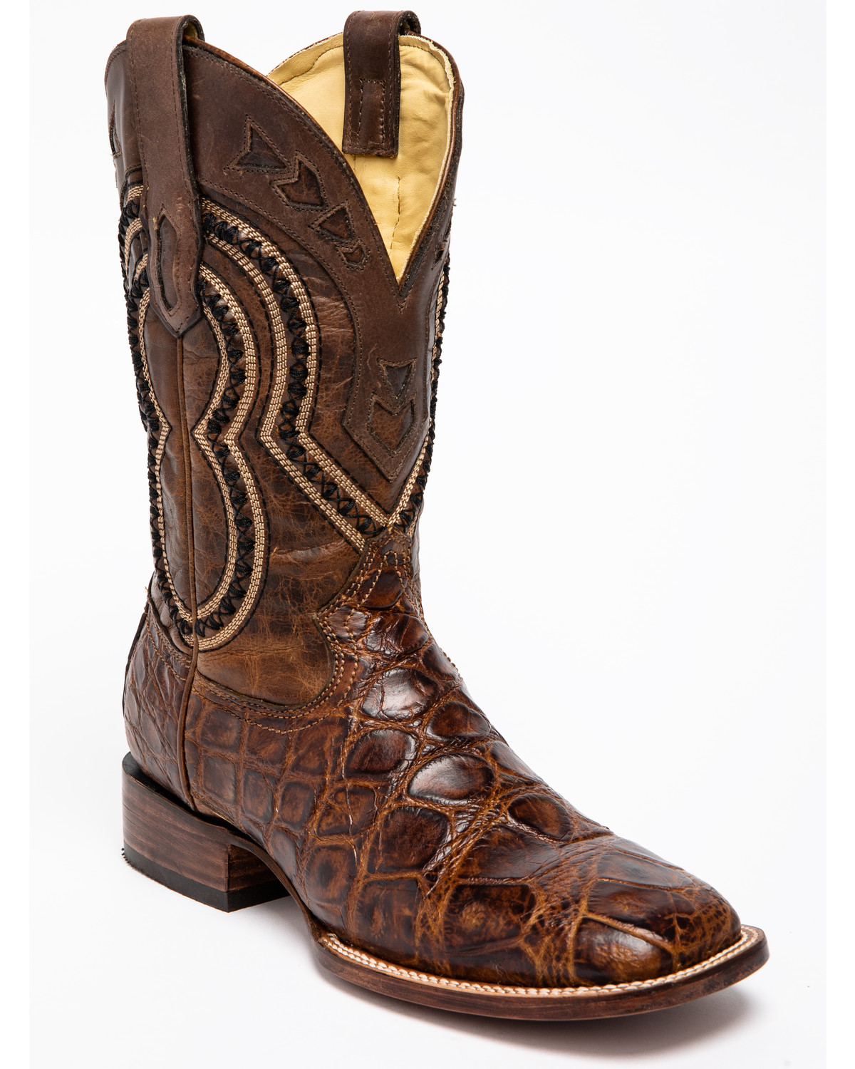 gator square toe boots