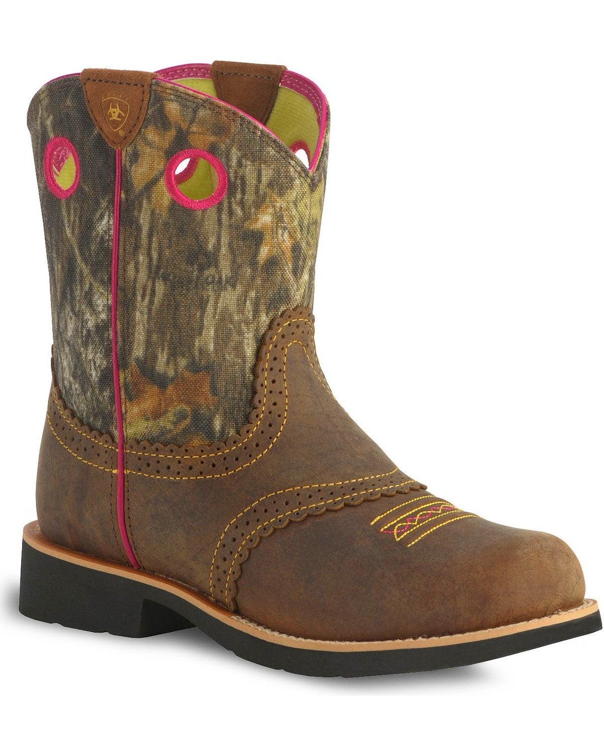 Ariat Fatbaby Girls' Camo Cowgirl Boots Sheplers