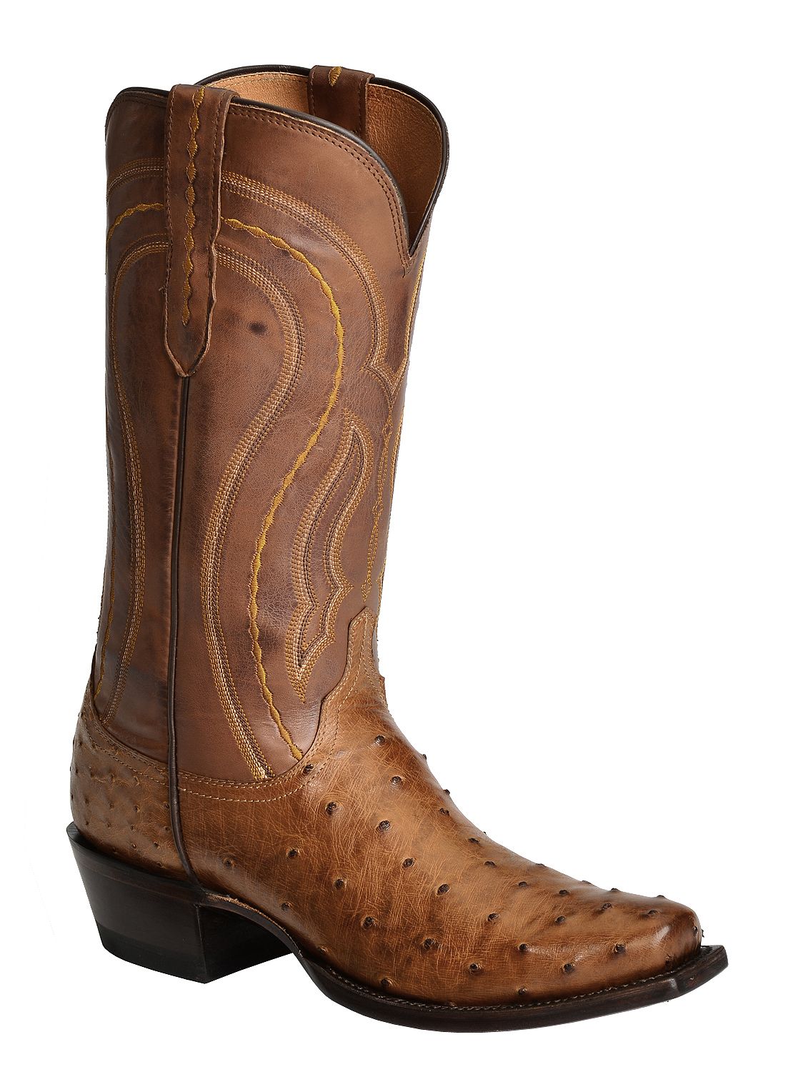 lucchese full quill boots