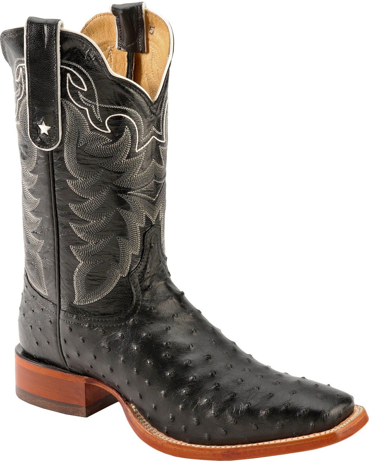 tony lama full quill ostrich