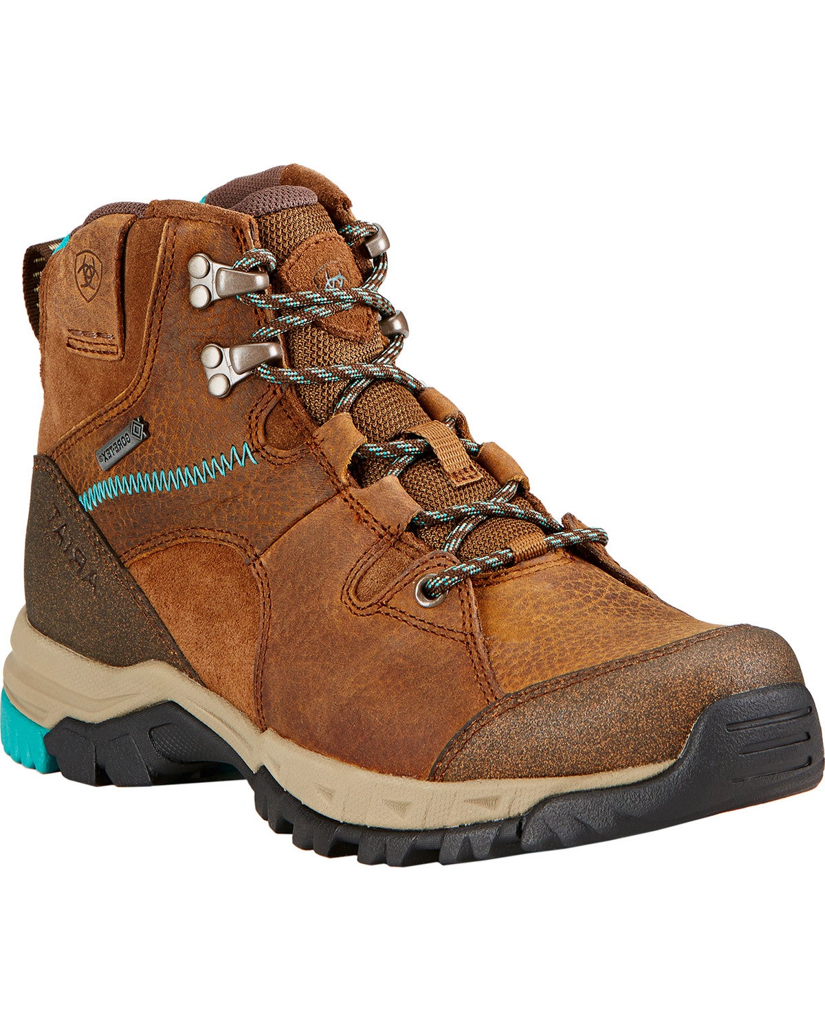 Ariat Skyline Mid GTX Hiking Boots Turquoise Sole Sheplers