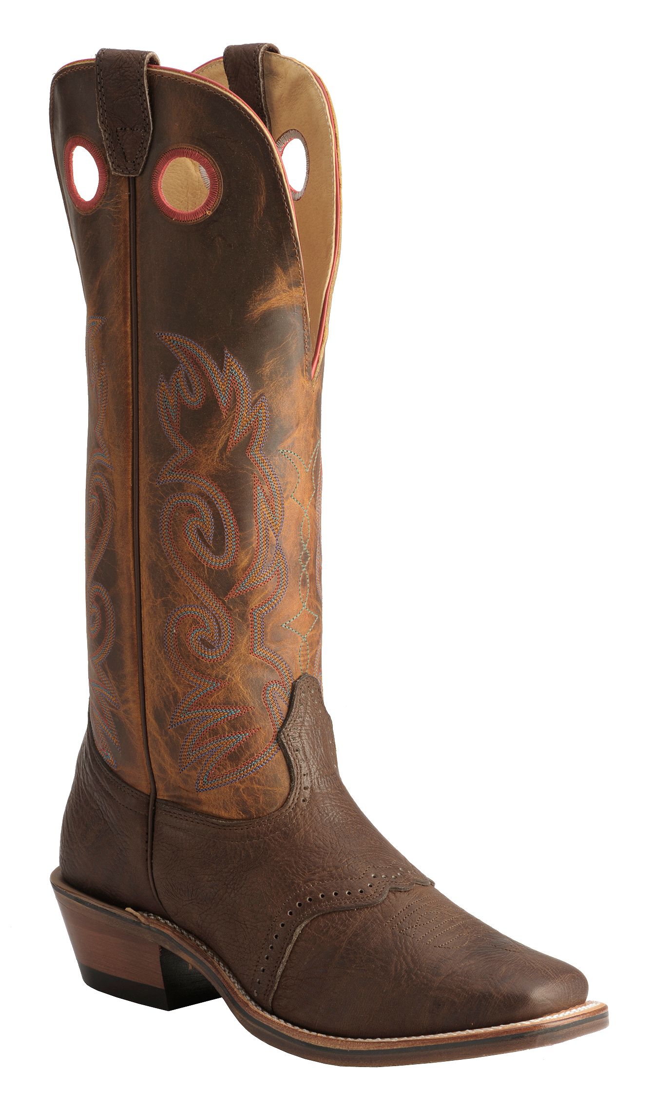 Boulet Saddle Buckaroo Boots Square Toe Sheplers