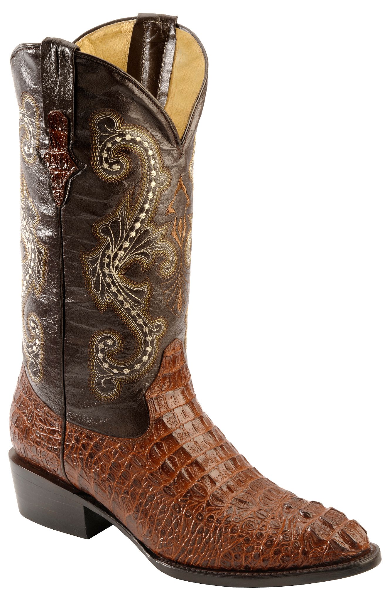 ferrini caiman croc print