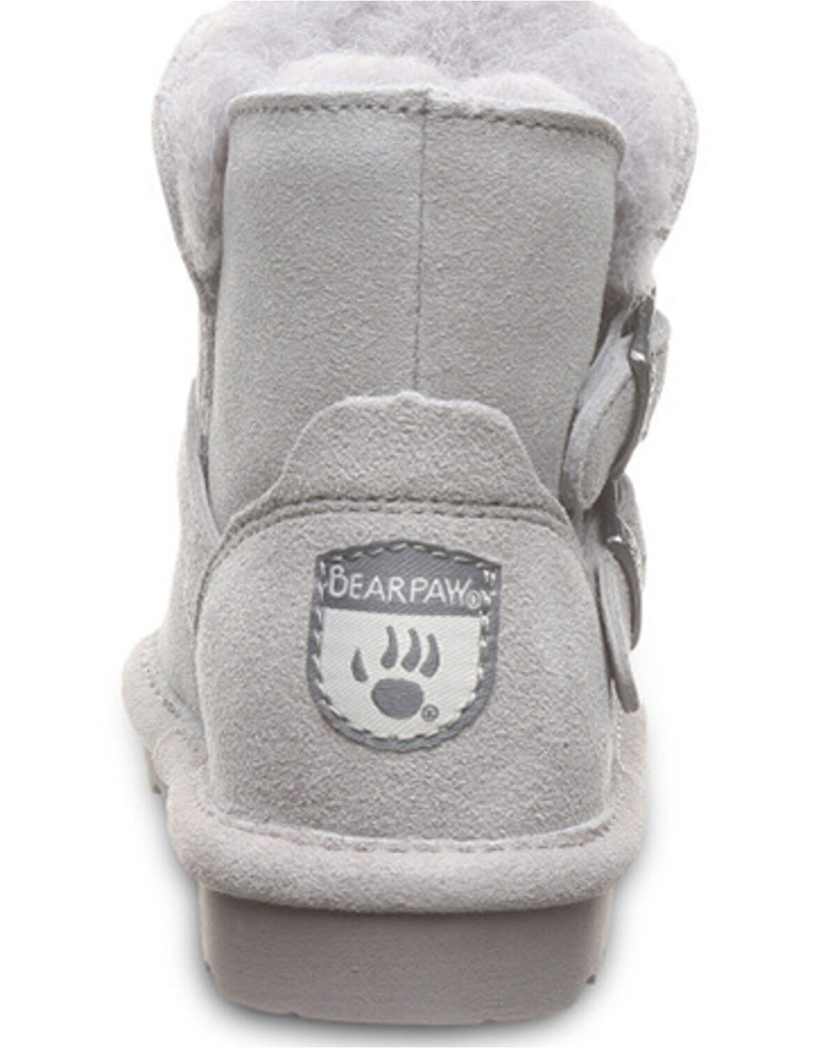 Image #5 - Bearpaw Toddler Girls' Katya Casual Boots, Grey, hi-res