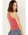 Image #4 - Rock & Roll Denim Women's Bandana Print Sleeveless Tank, Red, hi-res