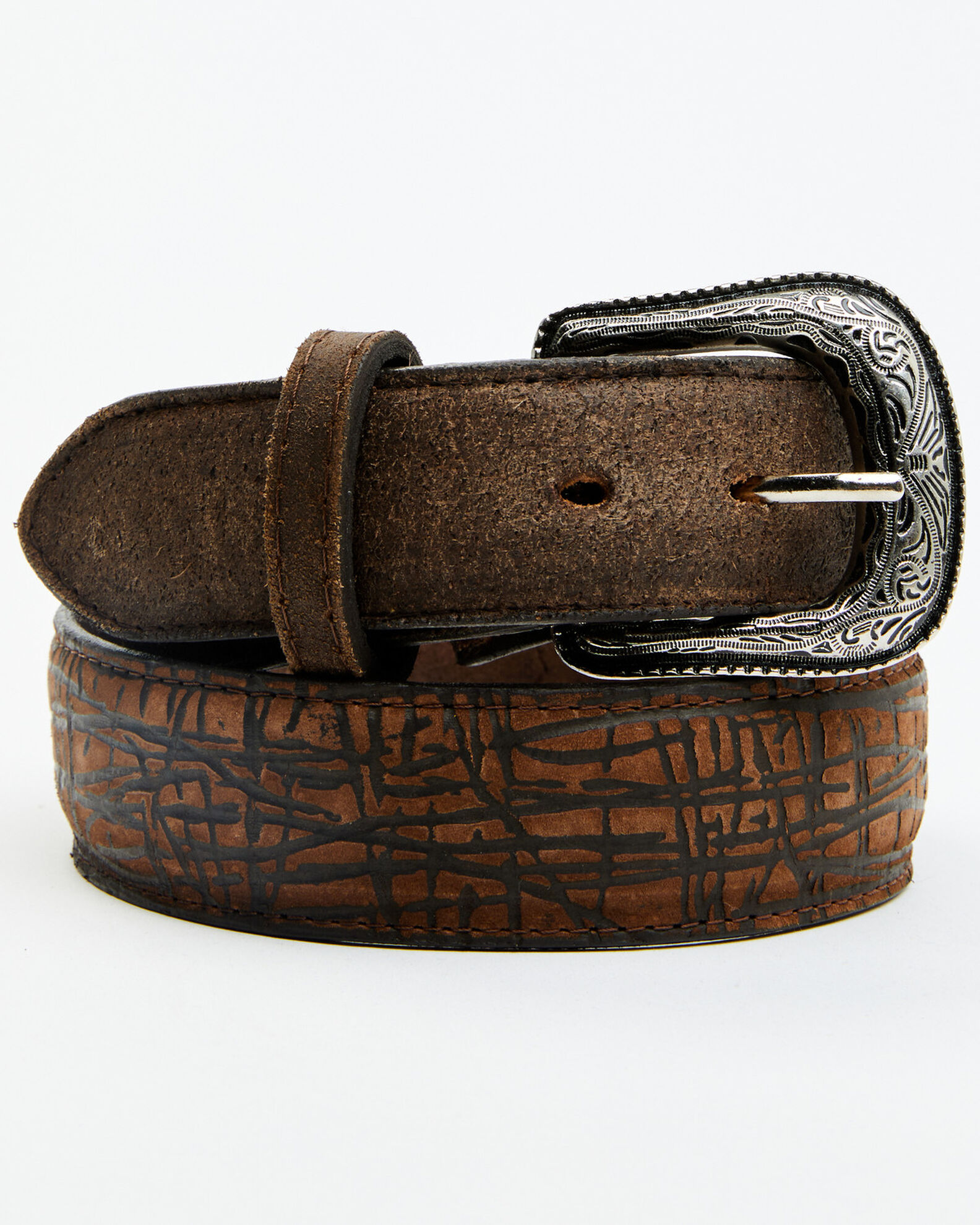 Cody James Men s McBride Wild Whiskey Leather Belt Sheplers