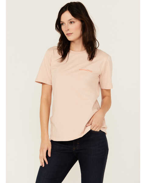 Image #1 - Timberland PRO® Women's Core Short Sleeve T-Shirt, Pink, hi-res